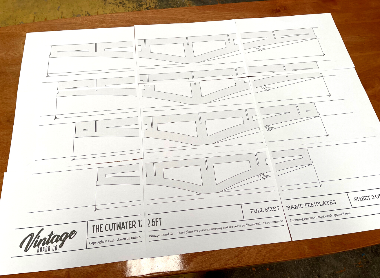 How to print large plans on a regular printer for free