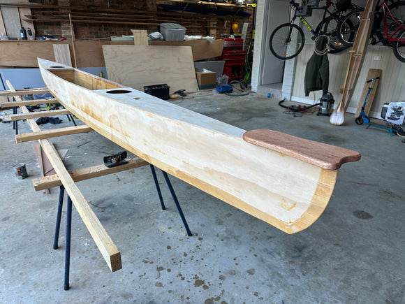 Introducing the Avoca OC1 plywood canoe: The Outrigger I Always Wanted