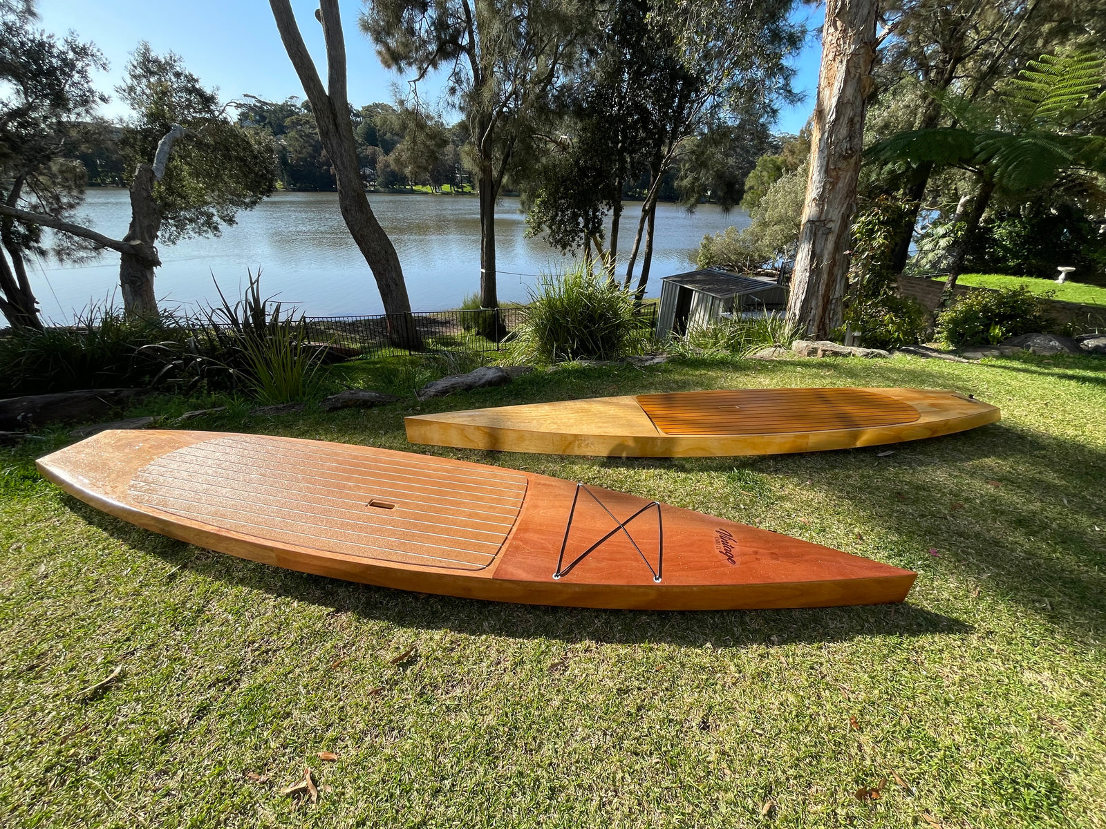 Wooden paddle board accessories – Vintage Board Co.